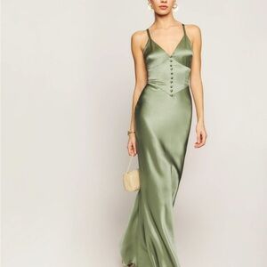 Reformation Esa Silk Dress